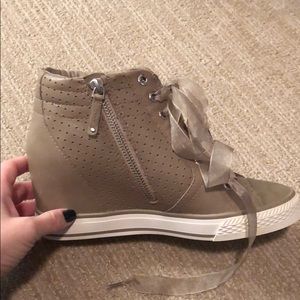 DKNY wedge sneakers